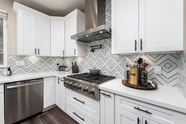 custom cabinets project in Foslsom