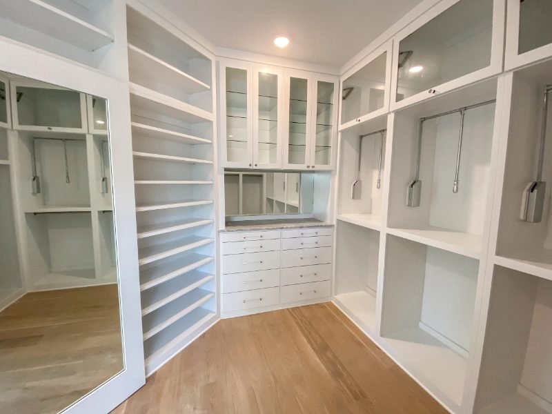 custom cabinets project in Foslsom