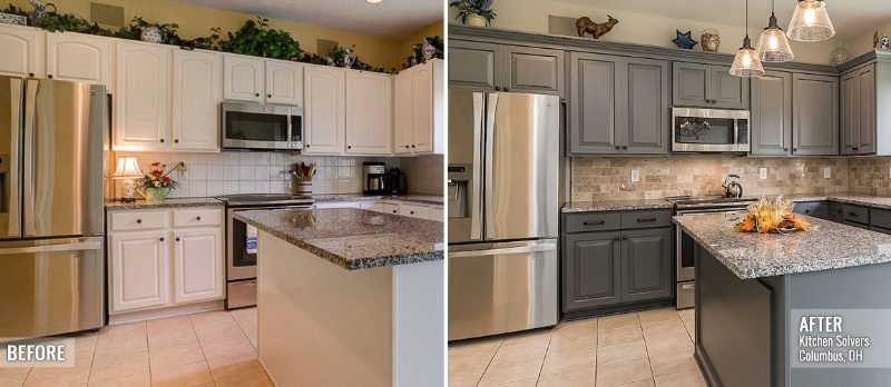 custom cabinets project in Foslsom